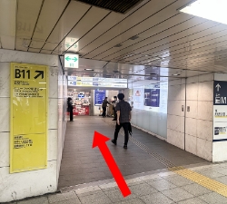 1.東京メトロ 新宿駅